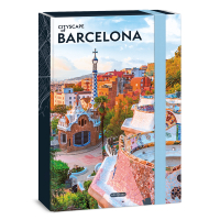 �kolsk� box A4 Cityscape Barcelona