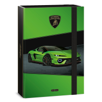 �kolsk� box A4 Lamborghini 26 green
