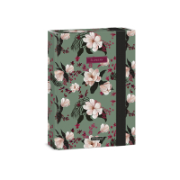 �kolsk� box A5 Flowery Green
